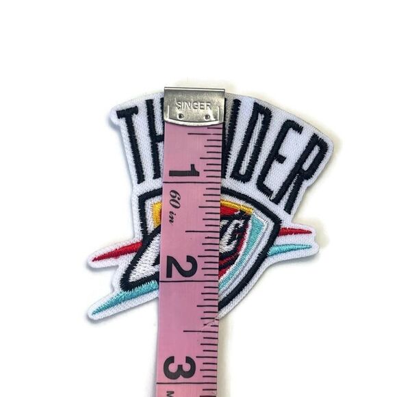 Oklahoma City Thunder Embroidered Patch - Picture 3 of 4